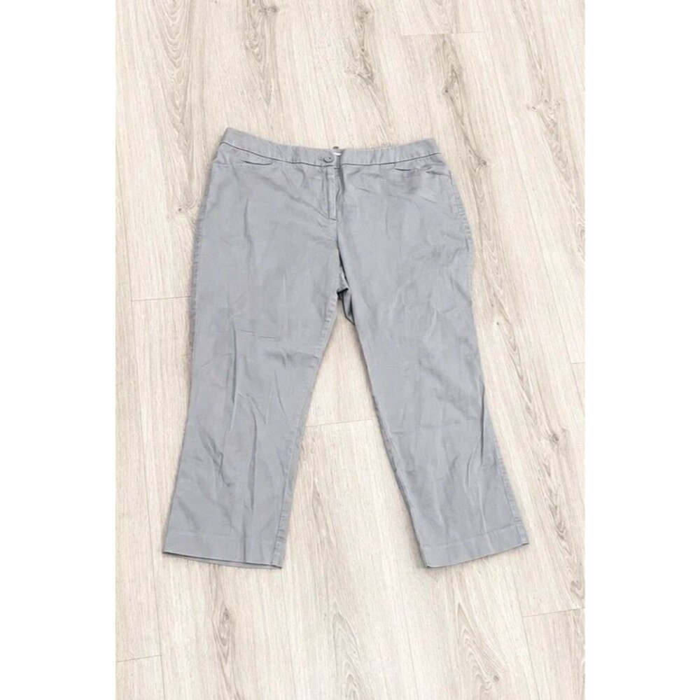 New York & Company Women’s Gray Cropped Pants Size 12